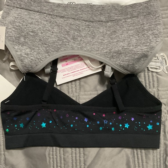 Maidenform Big Girls 3-pc. Bralette NWT Size Small - Picture 4 of 6